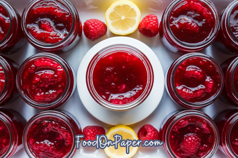 raspberry freezer jam