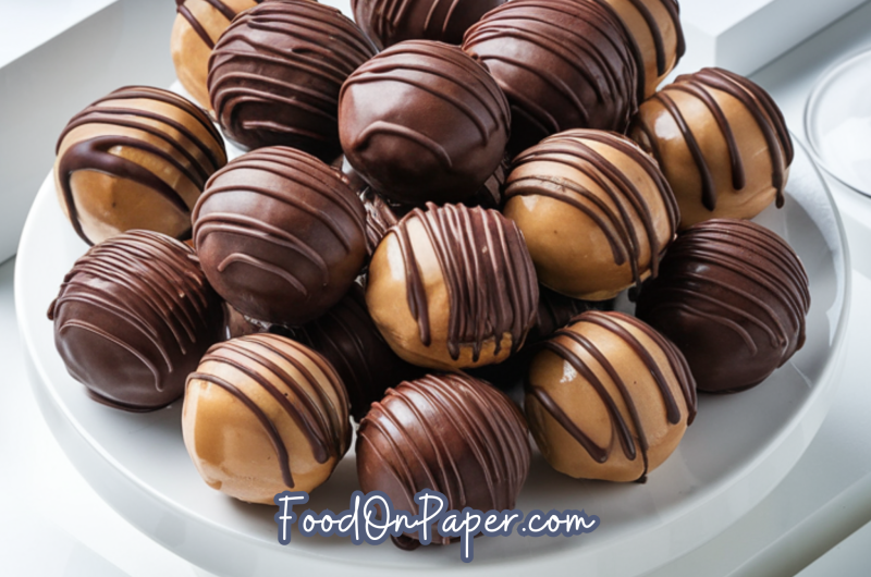 Easy 4 Ingredient Peanut Butter Balls Recipe
