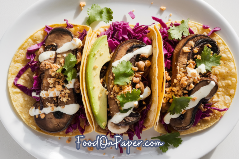 mushroom tacos