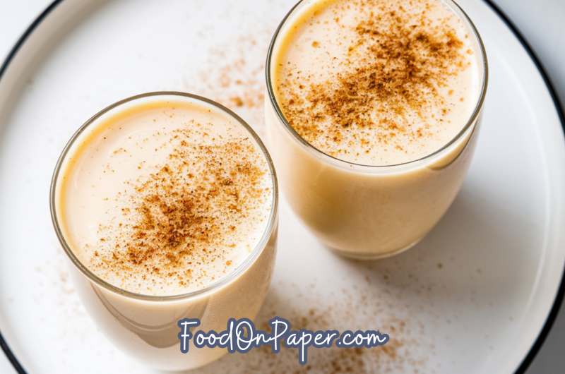 homemade eggnog
