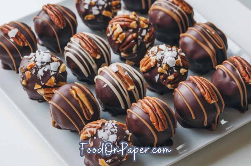 No-Bake Pecan Pie Balls
