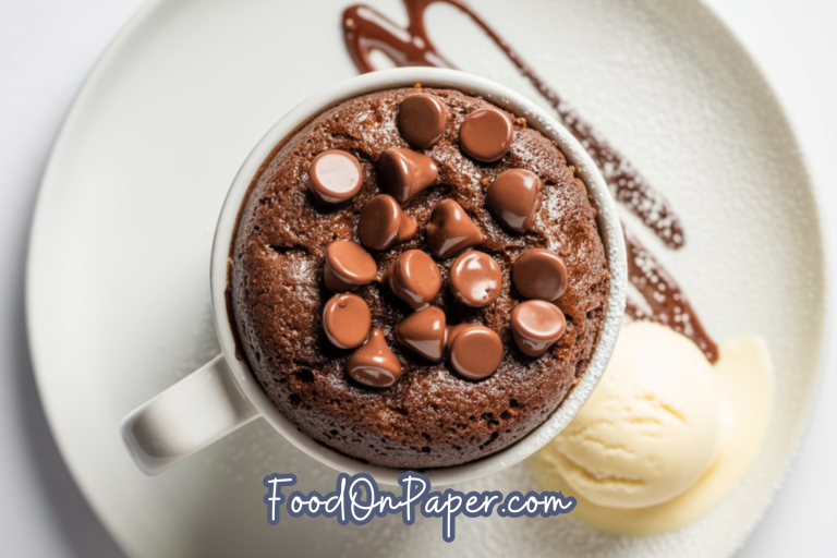 chocolate mug cake